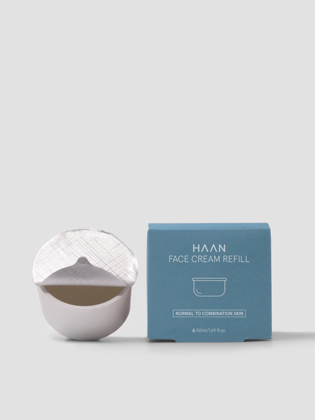 Haan Face Cream Refill, Haan näokreemi täitepakend normaalsele kuni kombineeritud nahale