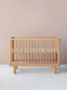Karl & Fric Nox Cot - Natural Wood, Karl & Fric Nox beebivoodi, võrevoodi, beebi võrevoodi