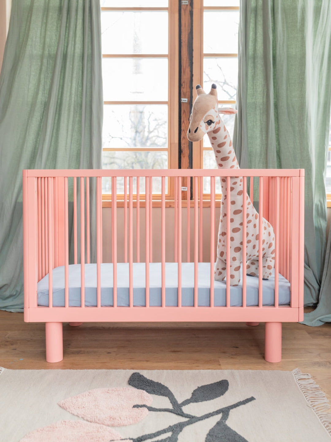 Karl & Fric Nox Cot - Pink, Karl & Fric beebivoodi, võrevoodi, beebi võrevoodi