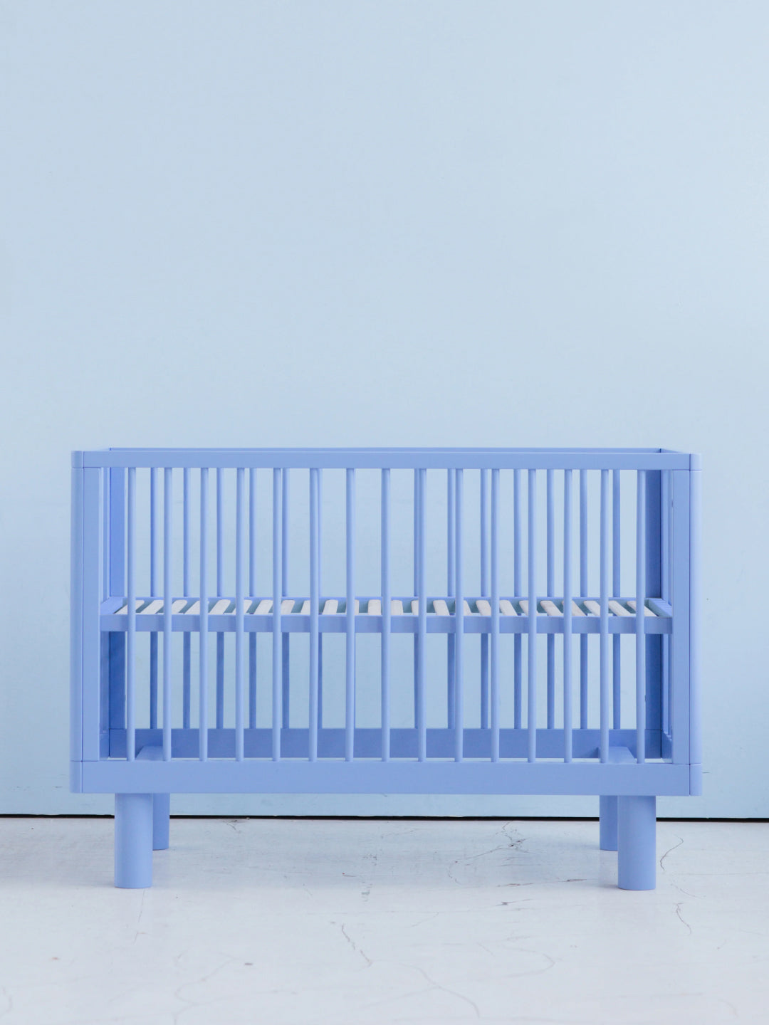 Karl & Fric Nox Cot + Conversion Rail - Blue – Babyluv