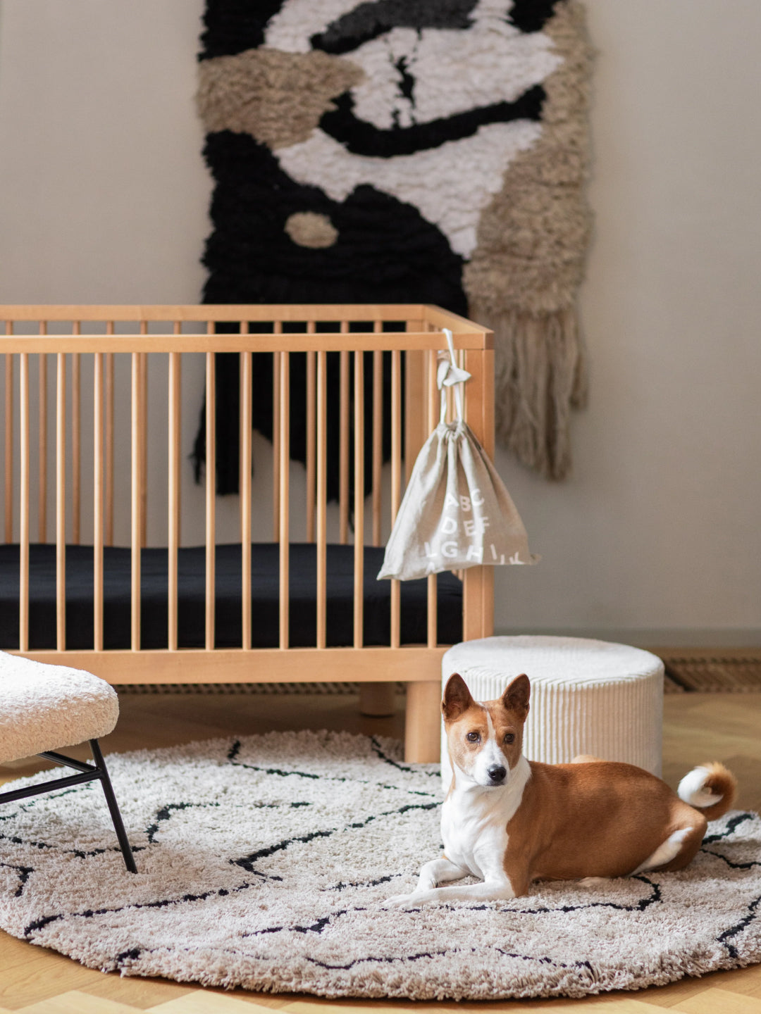 Karl & Fric Nox Cot + Conversion Rail - Natural Wood – Babyluv
