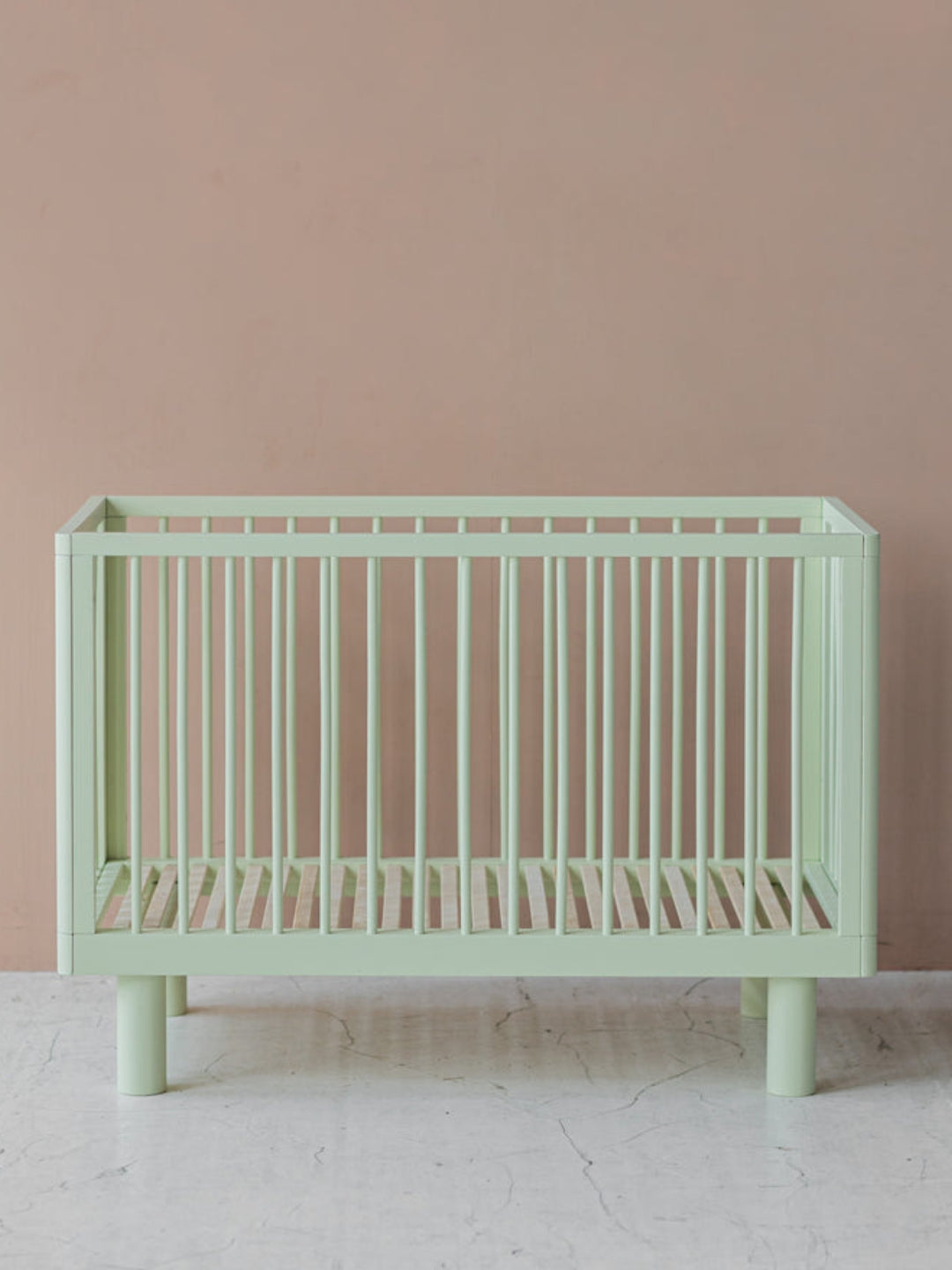 Karl & Fric Nox Cot in pistachio, Karl & Frix beebivoodi, võrevoodi Pistachio