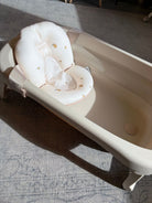 Konges Slojd foldable bath tub and cushion, Konges Slojd kokkupandav vann koos vannipadjaga, beebivann ja vannialus