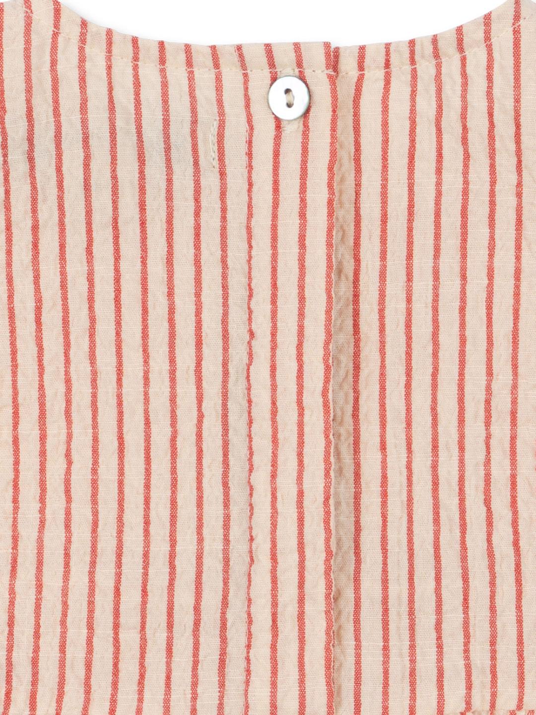 Konges Sløjd Ellie Frill Romper, Konges Sløjd Ellie Frill romper, suvekombe, GOTS puuvill