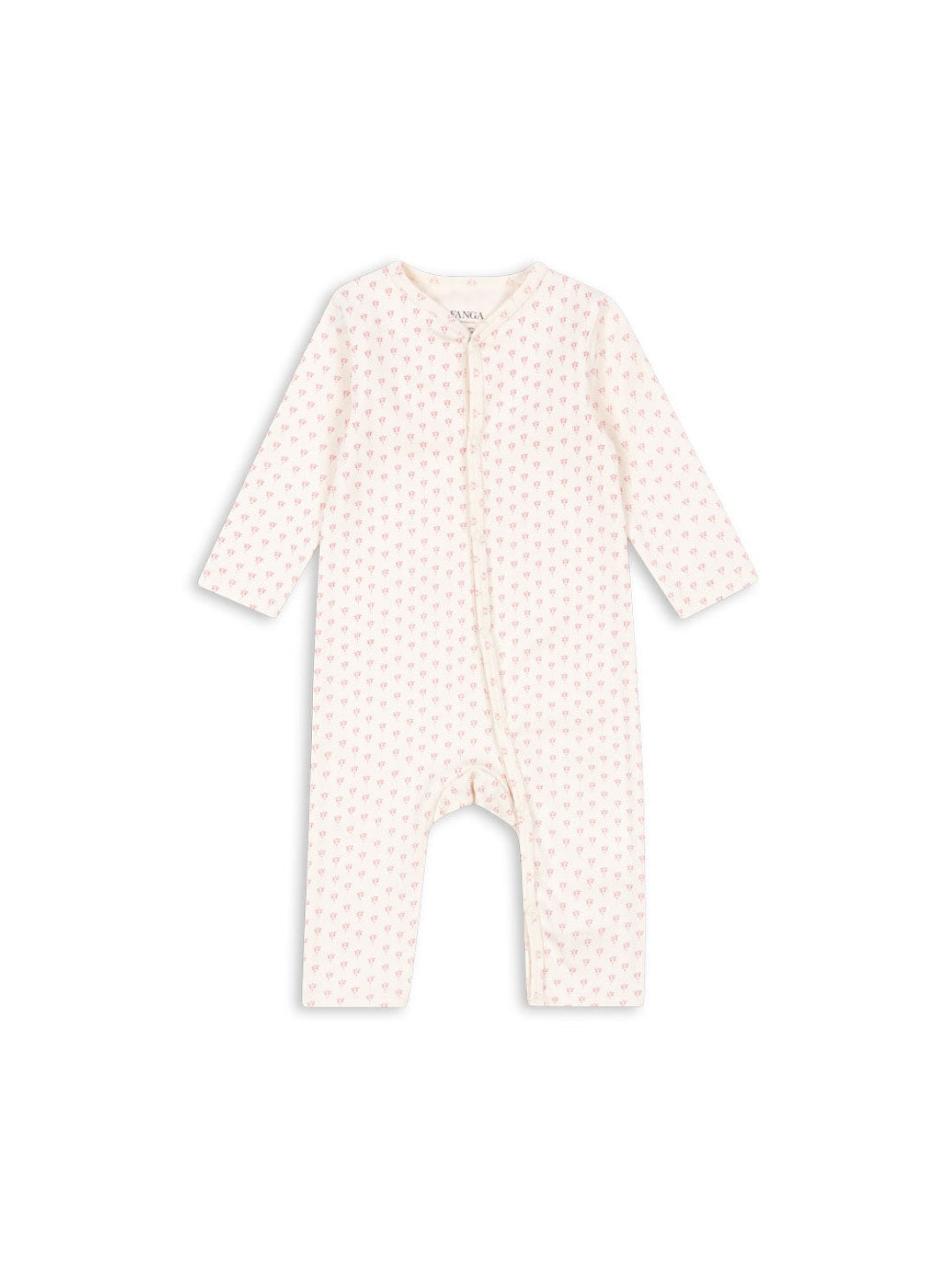 Konges Slojd Fanga Fontana onesie, Konges Slojd Fanga Fontana beebikombe, tudukombe, punto rosa