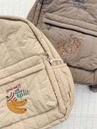 Konges Sløjd Juno Quilted Backback Midi, Konges Sløjd Juno tepitud seljakott Midi Walnut