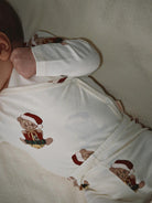 Konges Sløjd newborn body and pants set teddy bear, Konges Sløjd hõlmikbodi ja pükste komplekt imikule, beebile, jõulud kaisukaru muster