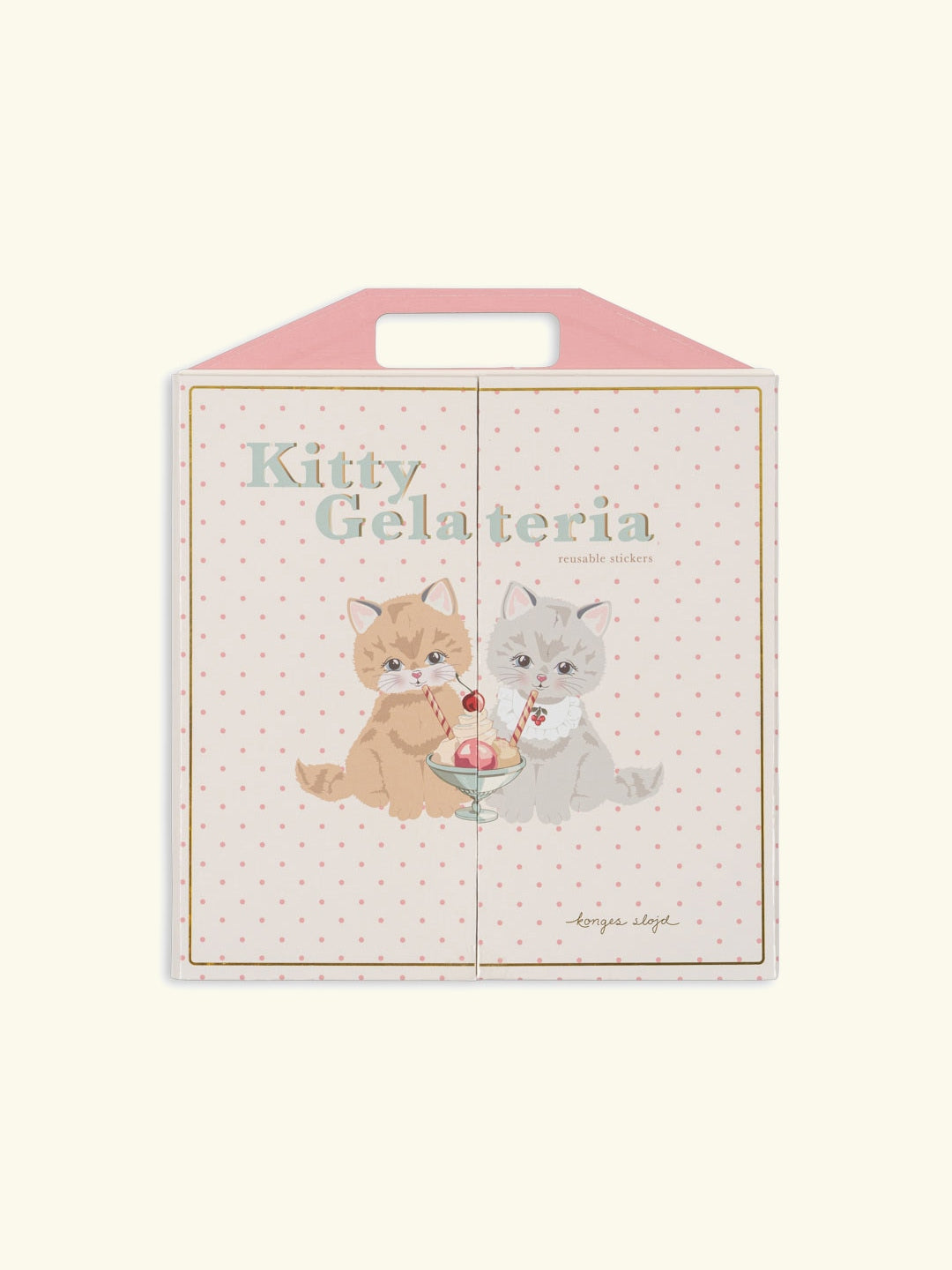 Konges Sløjd My sticker universe, Konges Sløjd kleepsuraamat, minu kleepsumaailm