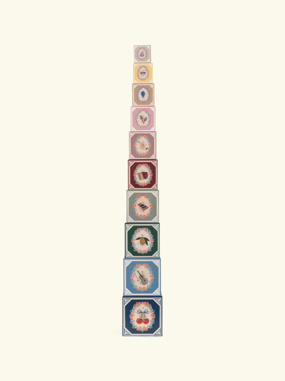 Konges Slojd stacking blocks, Konges Slojd papist ladumisklotsid