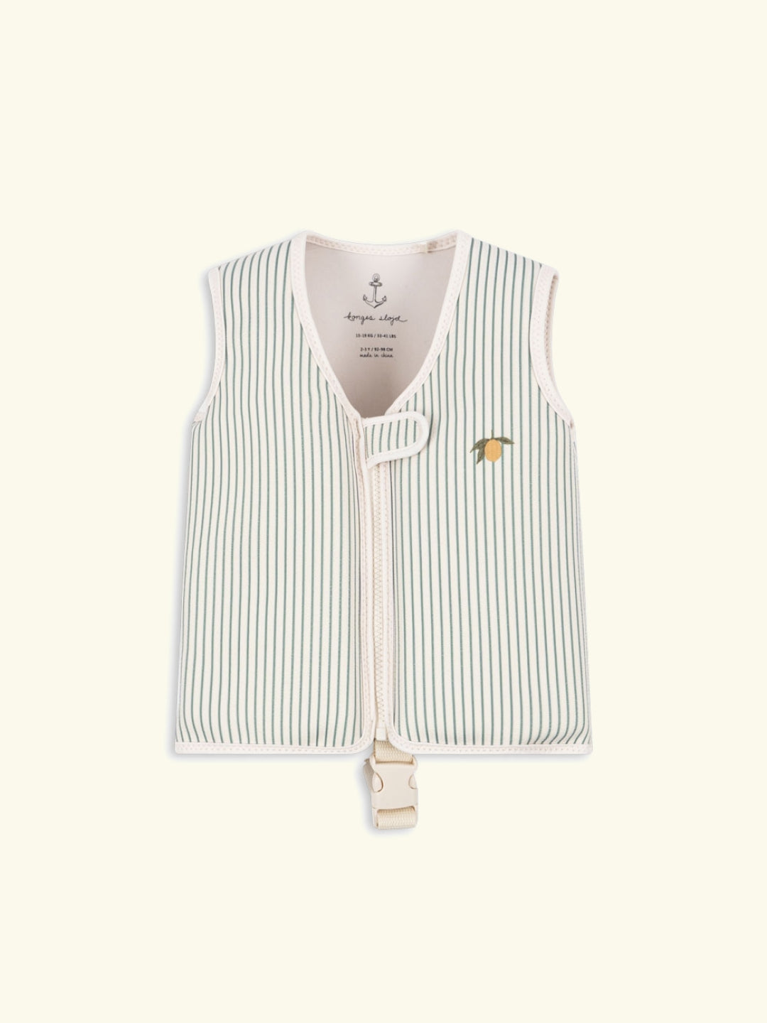 Konges Sløjd Swimming Vest, Konges Sløjd laste ujumisvest, ujumisvest lastele, ujumisvest beebile, tea stripe