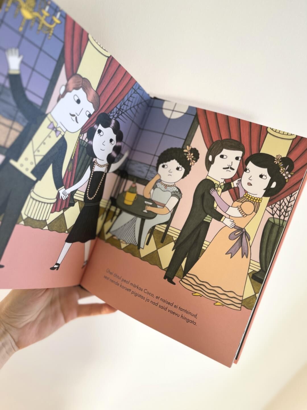 Children's book, Koolibri raamat "Väikesed inimesed suured unistused. Coco Chanel"