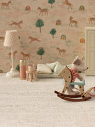 Maileg floor lamp Sand Dots, Maileg põrandalamp liivakarva täpiline