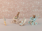 Maileg Mice stroller, Maileg Mice lapsevanker, lapsekäru