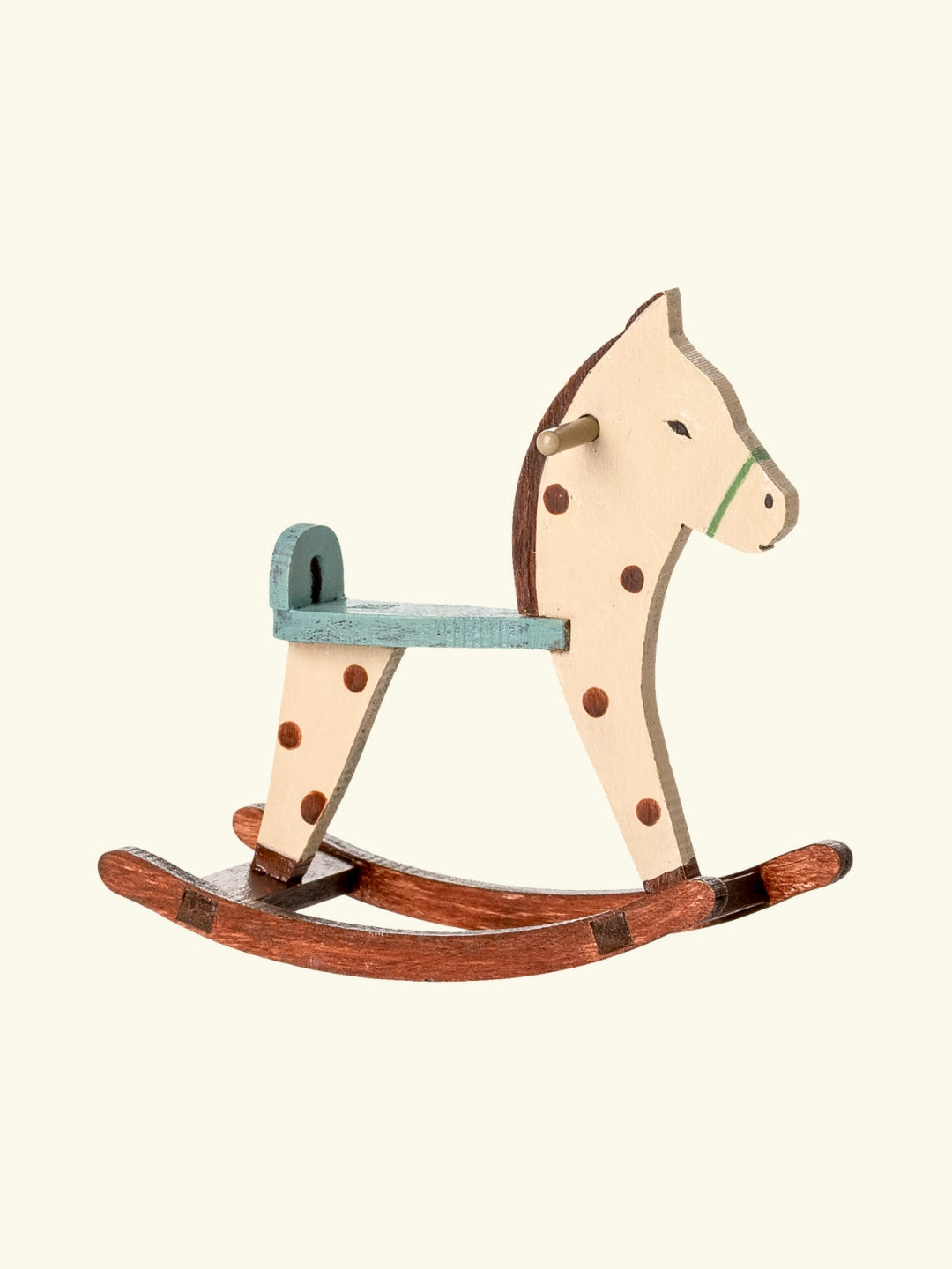 Maileg rocking horse, Maileg hiirte kiikhobu