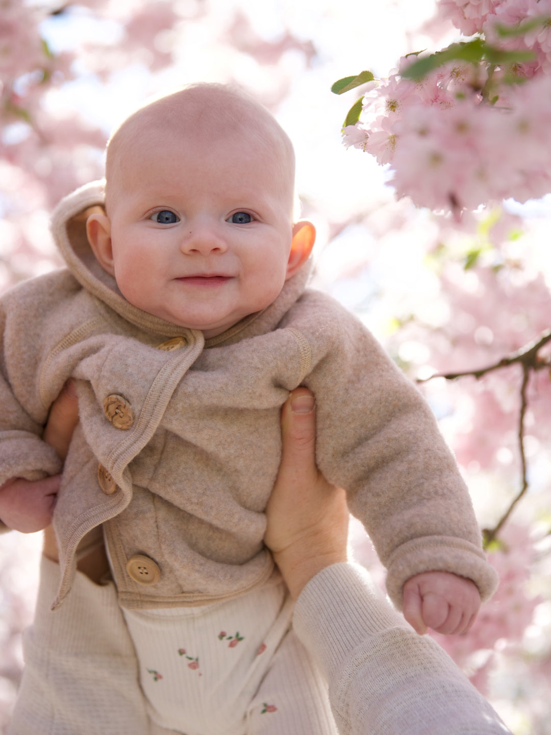Babyluv Studio merino wool baby jacket, meriinovillane jakk