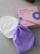 Momkind Reusable Nursing Pads 6-pack, korduvkasutatavad rinnapadjad 6-pakk, pestavad rinnapadjad