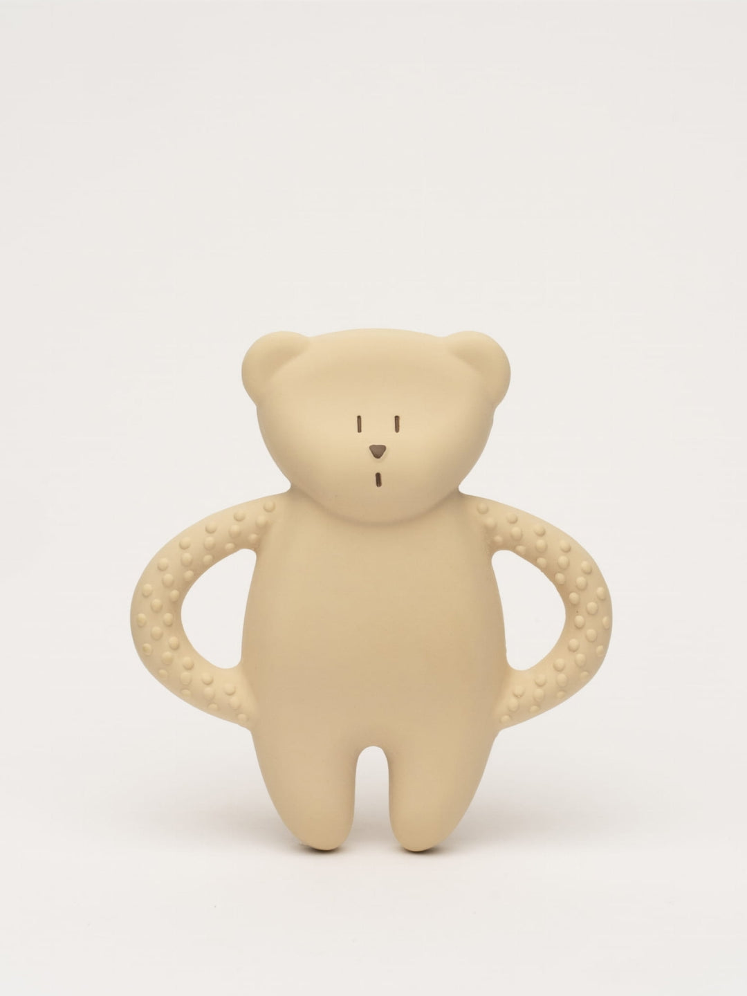 Moonie natural rubber teether, Moonie looduslikust kummist närimislelu, närimisrõngas, Sand