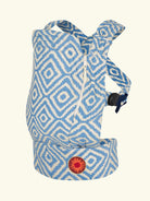 Moova baby carrier, Blue Mosaic, Moova beebi kandekott, kõhukott