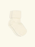 mpDenmark Wool Rib Baby Socks, meriinosokid, meriinovillased sokid, meriinovillasokid, Snow Whte