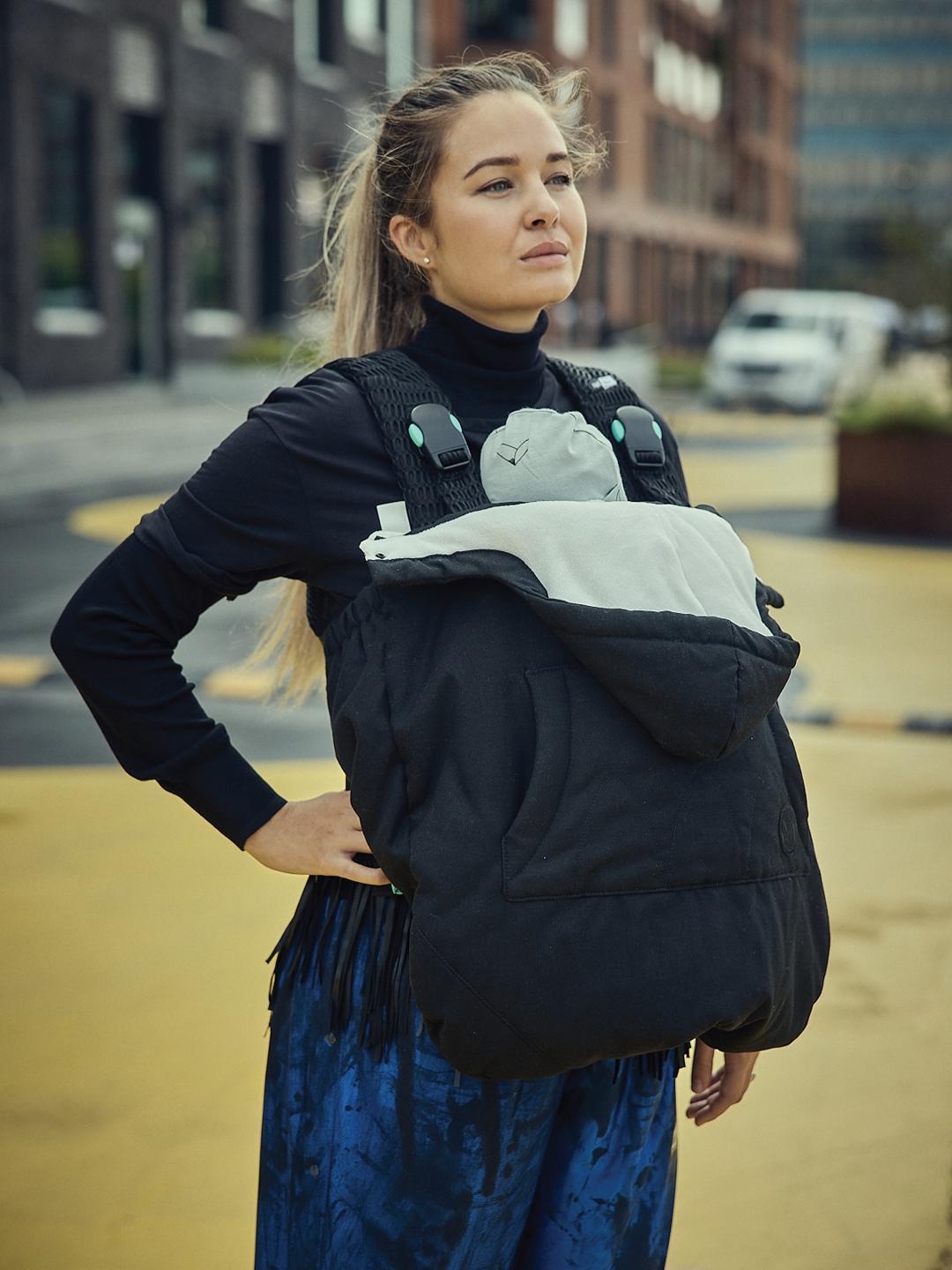 Najell all weather cover for baby carrier, Najell iga ilma kate soojakott beebi kandekotile kõhukotile, all-groups