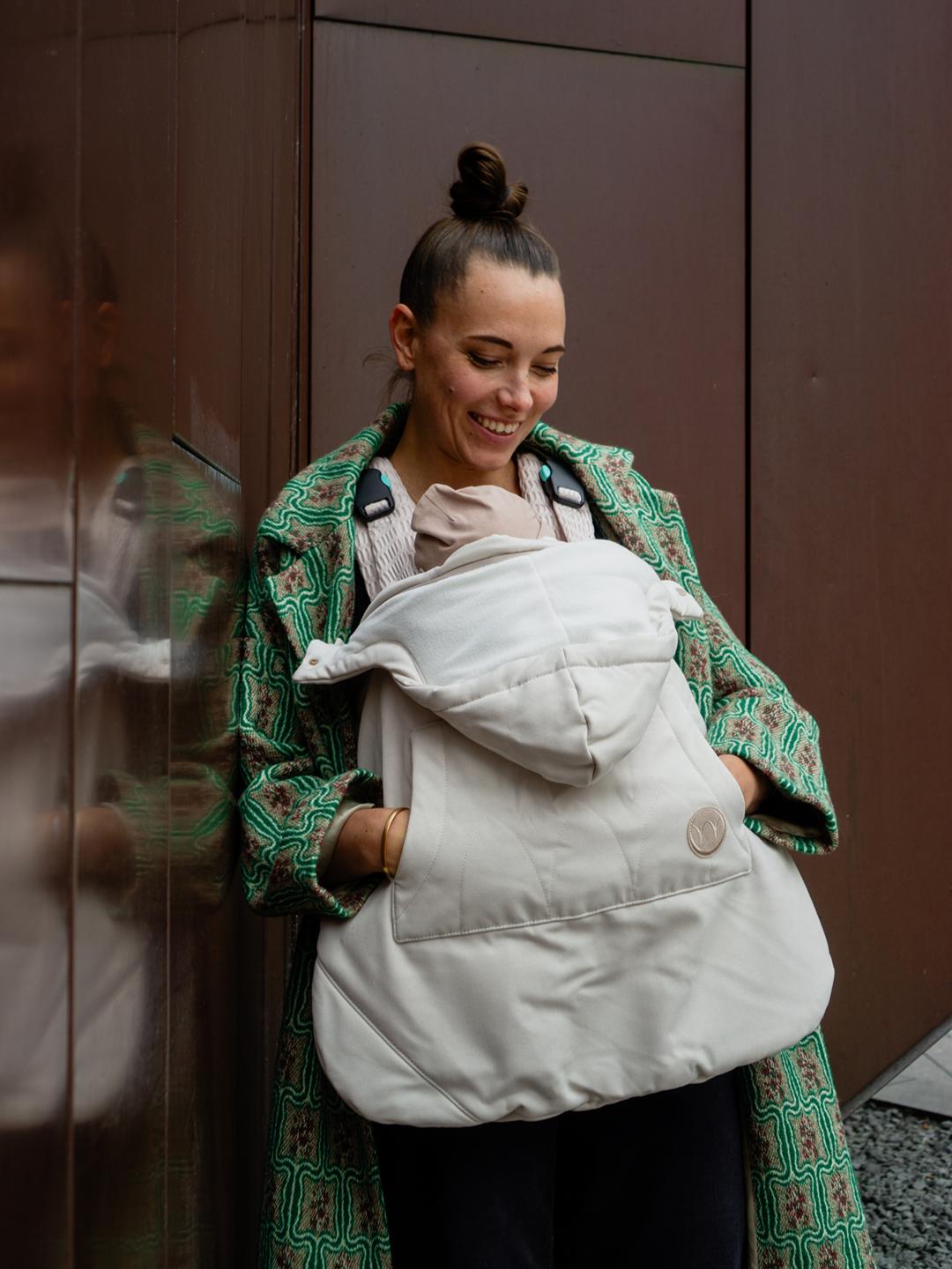 Najell all weather cover for baby carrier, Najell iga ilma kate soojakott beebi kandekotile kõhukotile, all-groups