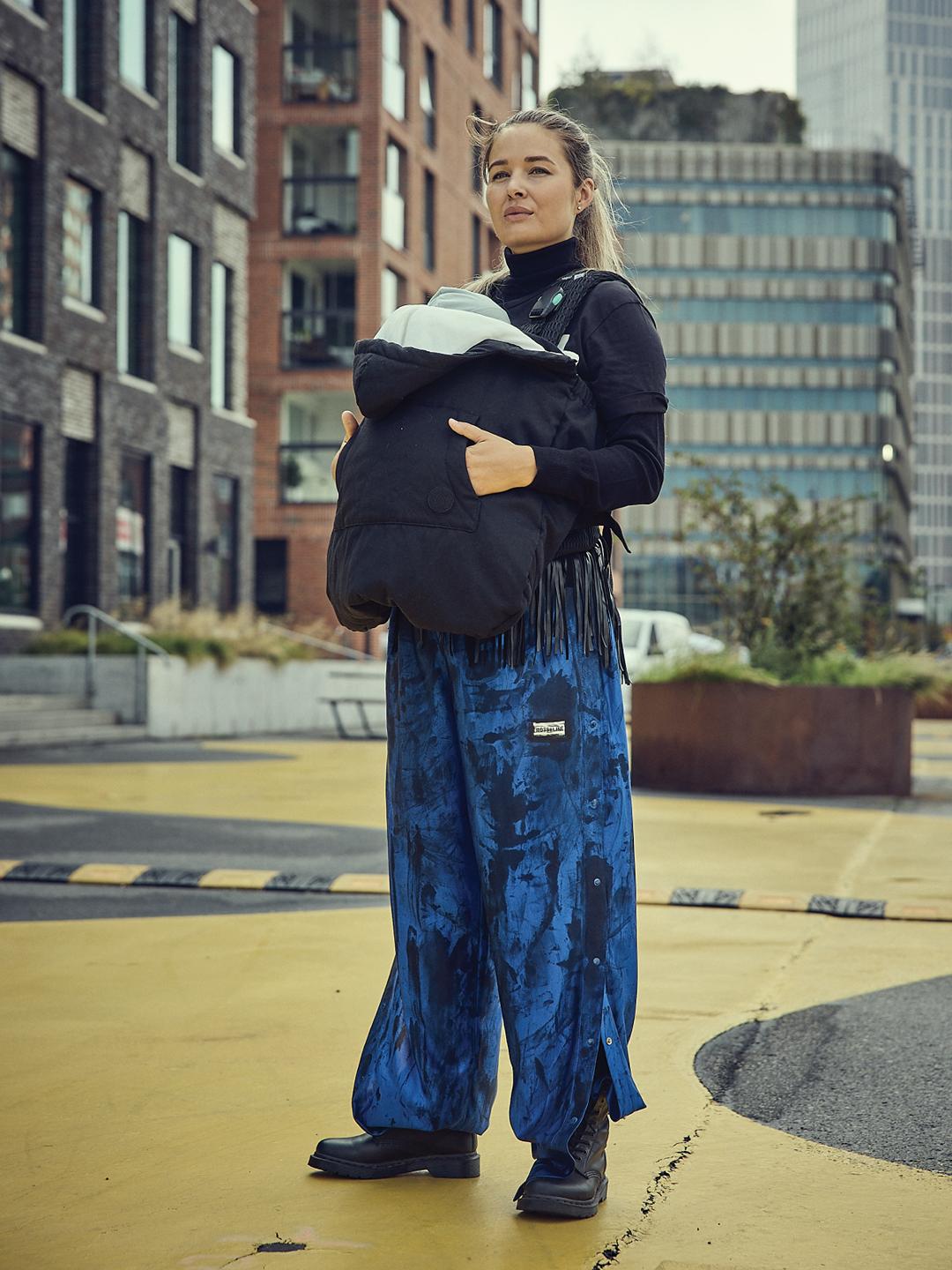 Najell all weather cover for baby carrier, Najell iga ilma kate soojakott beebi kandekotile kõhukotile, all-groups