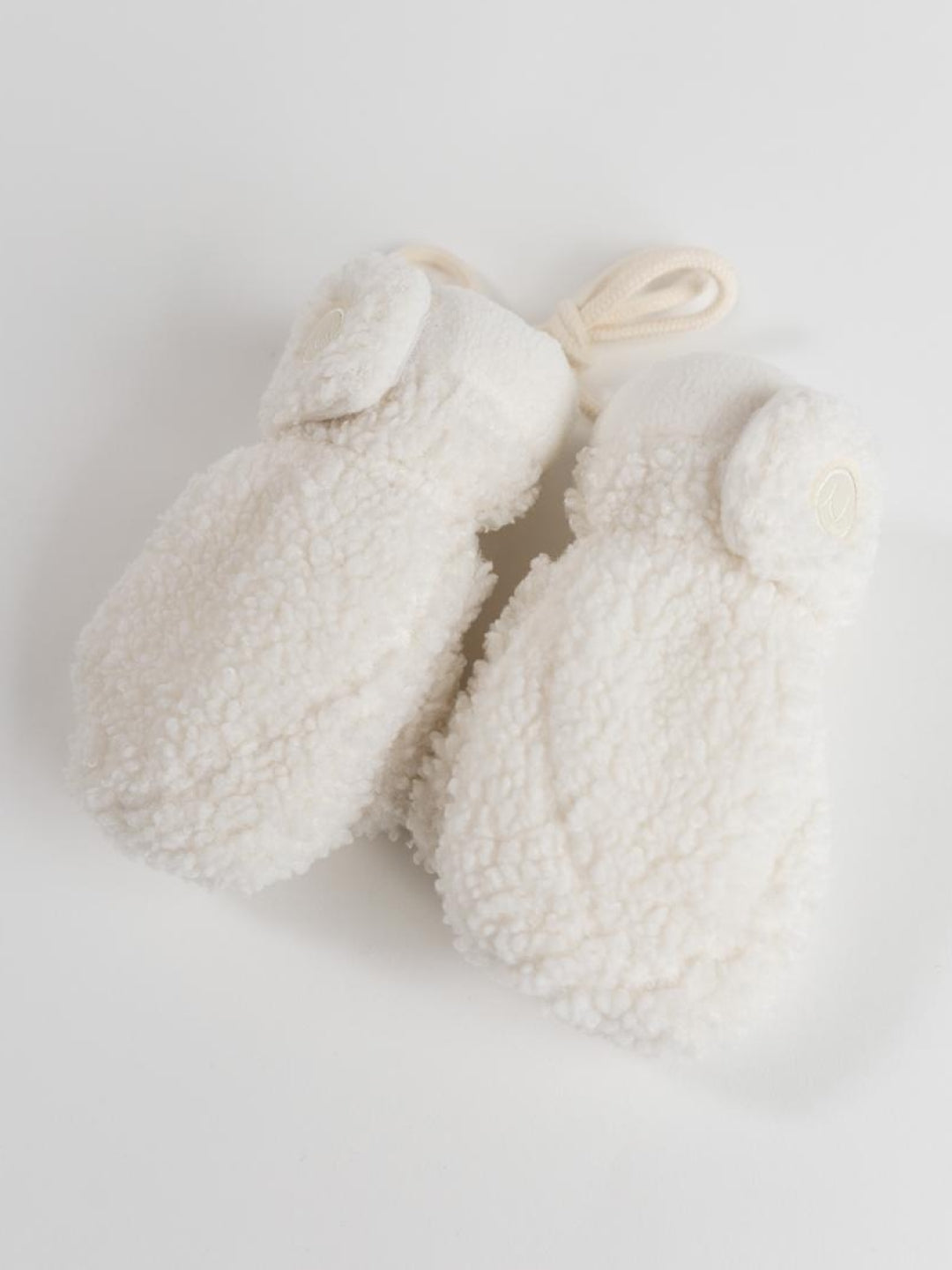 Najell baby gloves, winter gloves, baby mittens, teddy white, Najell beebikindad, talvekindad beebile, all-groups