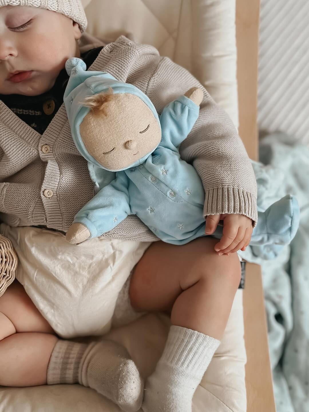 Olli Ella Lullaby Dozy Dinkum Leo Baby Blue