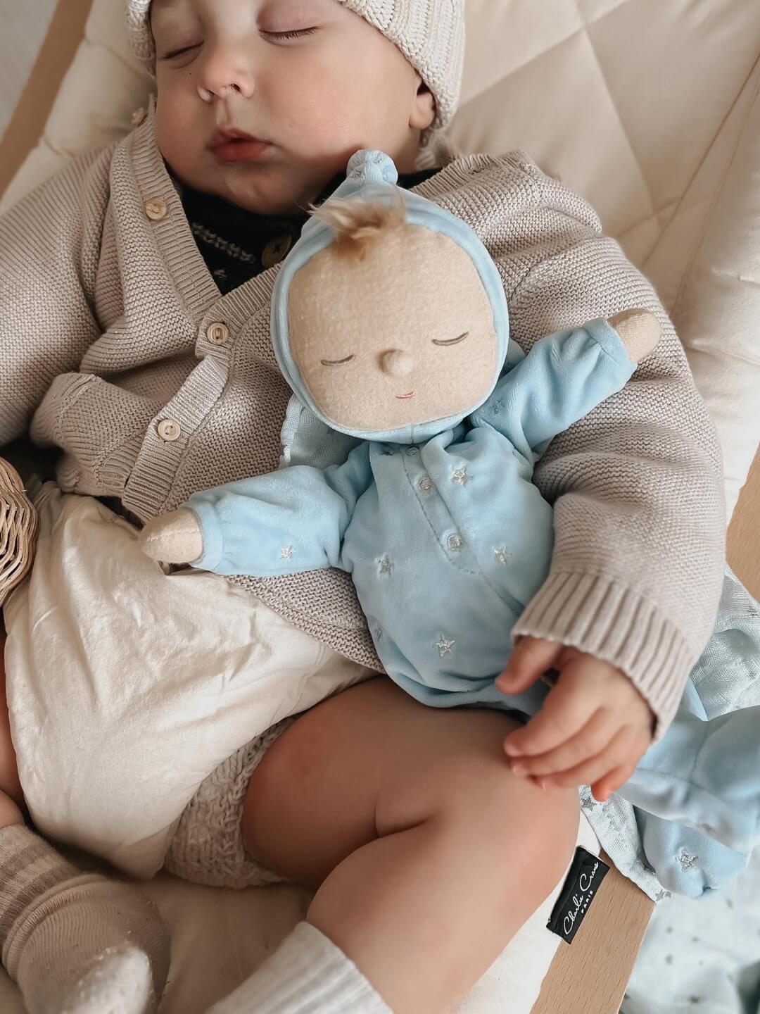 Olli Ella Lullaby Dozy Dinkum Leo Baby Blue