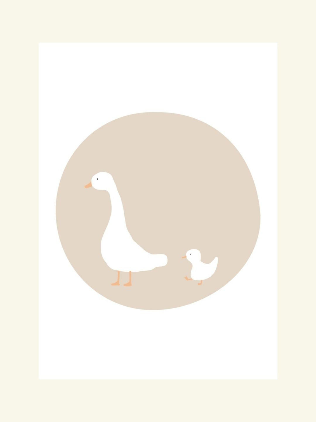 Babyluv Studio postcard, Babyluv Studio postkaart, Mama&mini, part ja pardipojake
