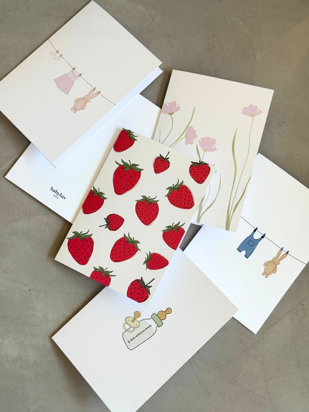 Babyluv Studio postcards, Babyluv Studio postkaardid, all-groups