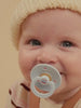 Bibs Colour Round Pacifier Holiday Collection, Train, Horse, BIBS Colour Round kirsikujulised ümmargused lutid, rong, kiikhobu, video, all-groups