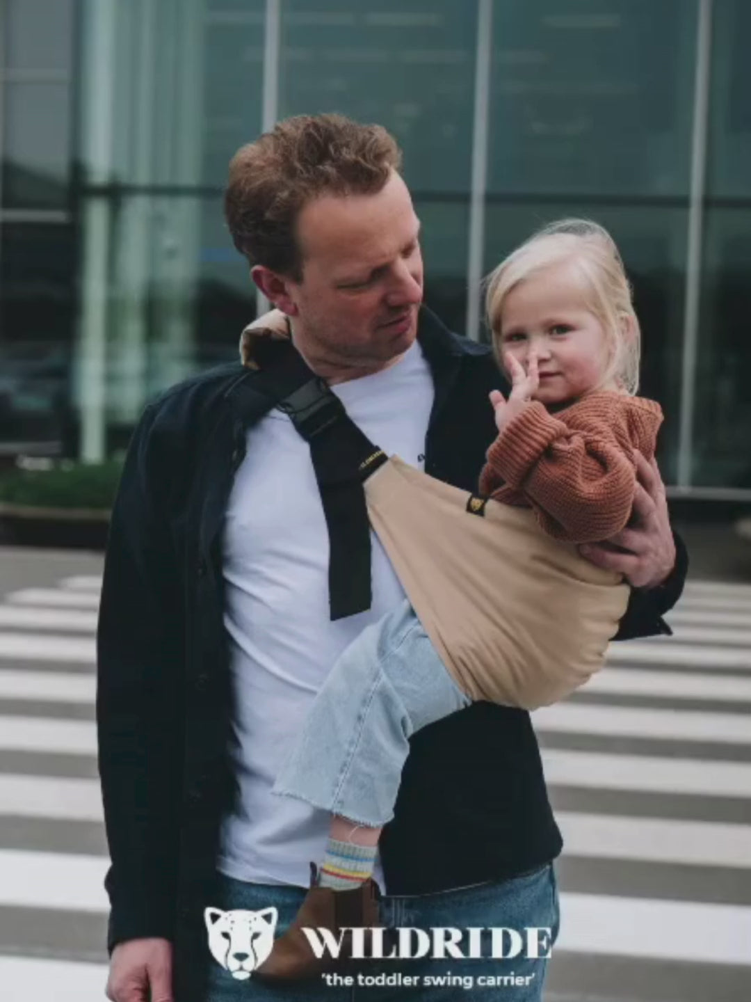Wildride Toddler Swing Carrier - Coffee – Babyluv