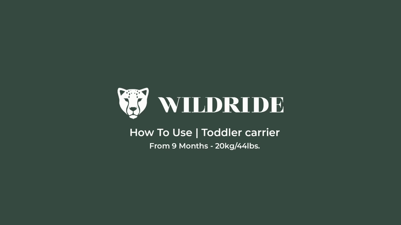 Wildride Toddler Swing Carrier - Grey Leopard – Babyluv