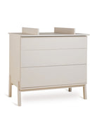 Quax Ashi chest with drawers and with extension, Clay, Quax Ashi sahtlitega kummut mähkimisalusega, Clay