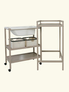 Quax changing table with bath Basic Stone, Quax mähkimislaud vanniga Basic Stone, all-groups