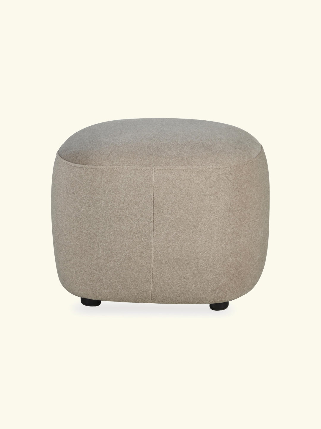 Quax Gomi Swivel & Gliding Chair's  Ottoman, Quax Gomi jalatugi, Mohair Latte