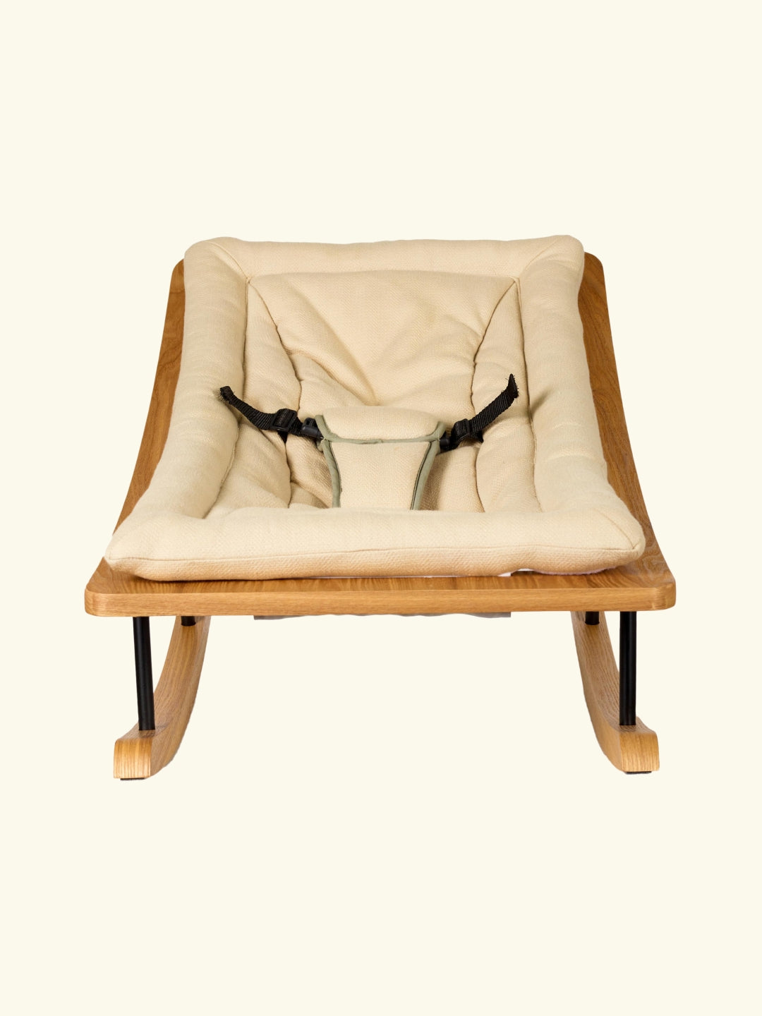 Quax rocking baby bouncer beige, Quax kiikuv beebi lamamistool beež