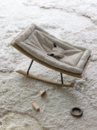 Quax rocking baby bouncer Boucle Sheep, Quax kiikuv beebi lamamistool Boucle Sheep, all-groups