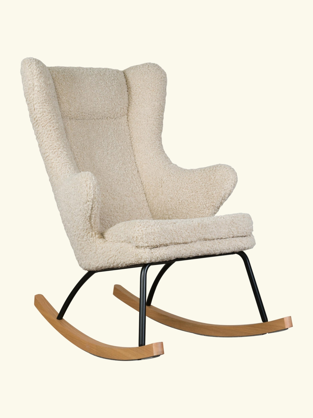 Quax rocking chair de luxe adult teddy sheep, Quax kiiktool de luxe täiskasvanule teddy sheep