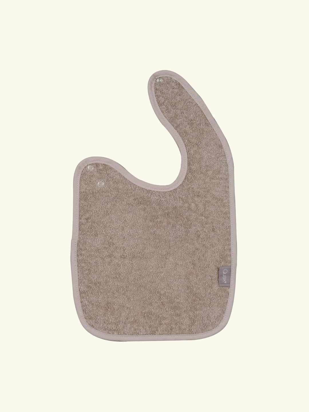Quax terry bib medium, Stone, Quax froteekangast pudipõll, keskmine Stone