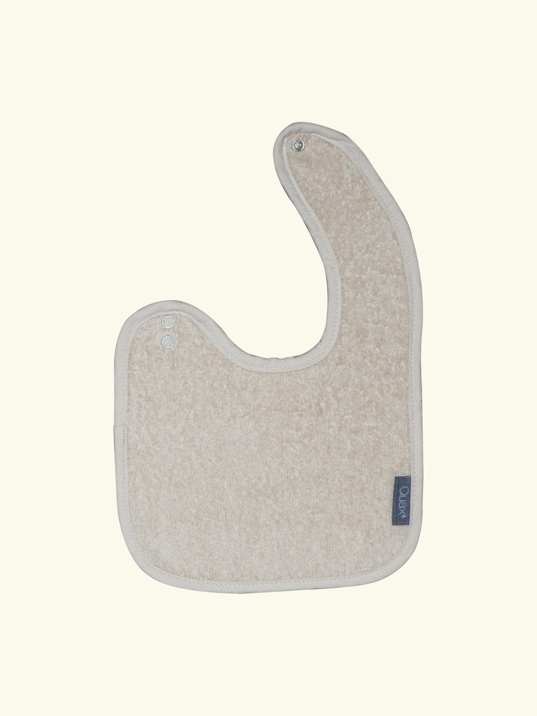 Quax terry bib small, clay, Quax froteekangast pudipõll, väike Clay