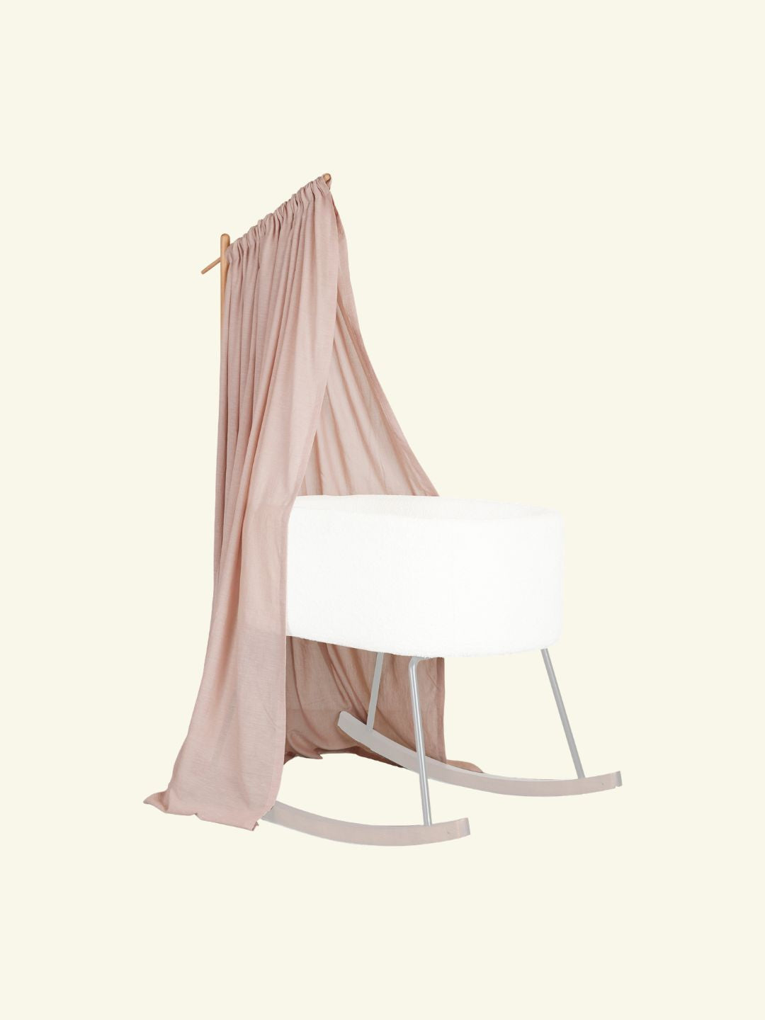 Quax veil canopy for wooden stand, Quax baldahhiin, voodikardin, Old Pink