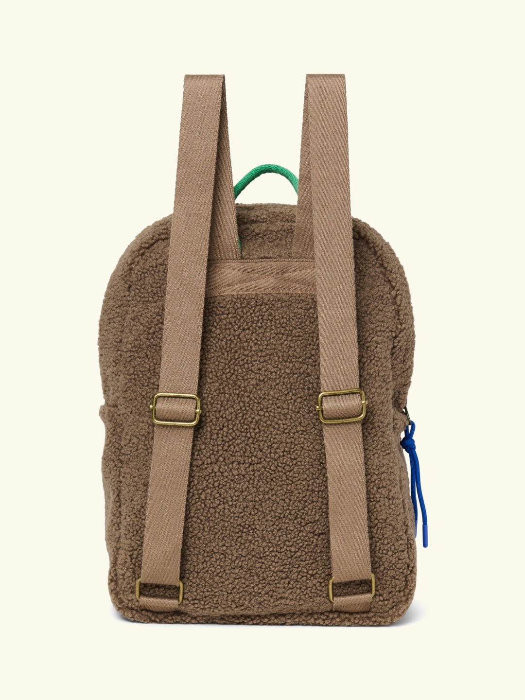Studio Noos personalized midi backpack with front pocket Brown/Burgundy, Studio Noos  tikitud nimega personaliseeritud seljakott Brown/Burgundy, all-groups