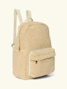 Studio Noos personalized midi backpack with front pocket Ecru, Studio Noos nimeline seljakott esitaskuga Ecru, all-groups