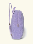 Studio Noos teddy backpack lilac, Studio Noos nimeline seljakott lilla, personaliseeritud seljakott, all-groups