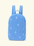 Studio Noos teddy mini backpack light blue moons, Studio Noos teddy mini seljakott helesinine kuud