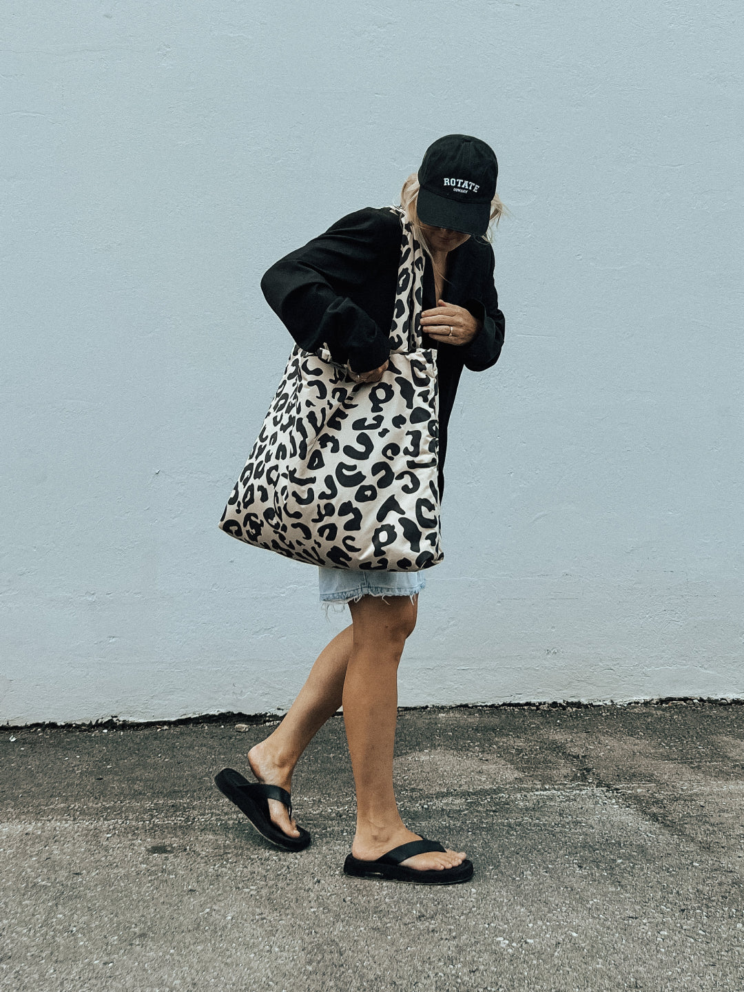 Studio noos best sale mom bag leopard