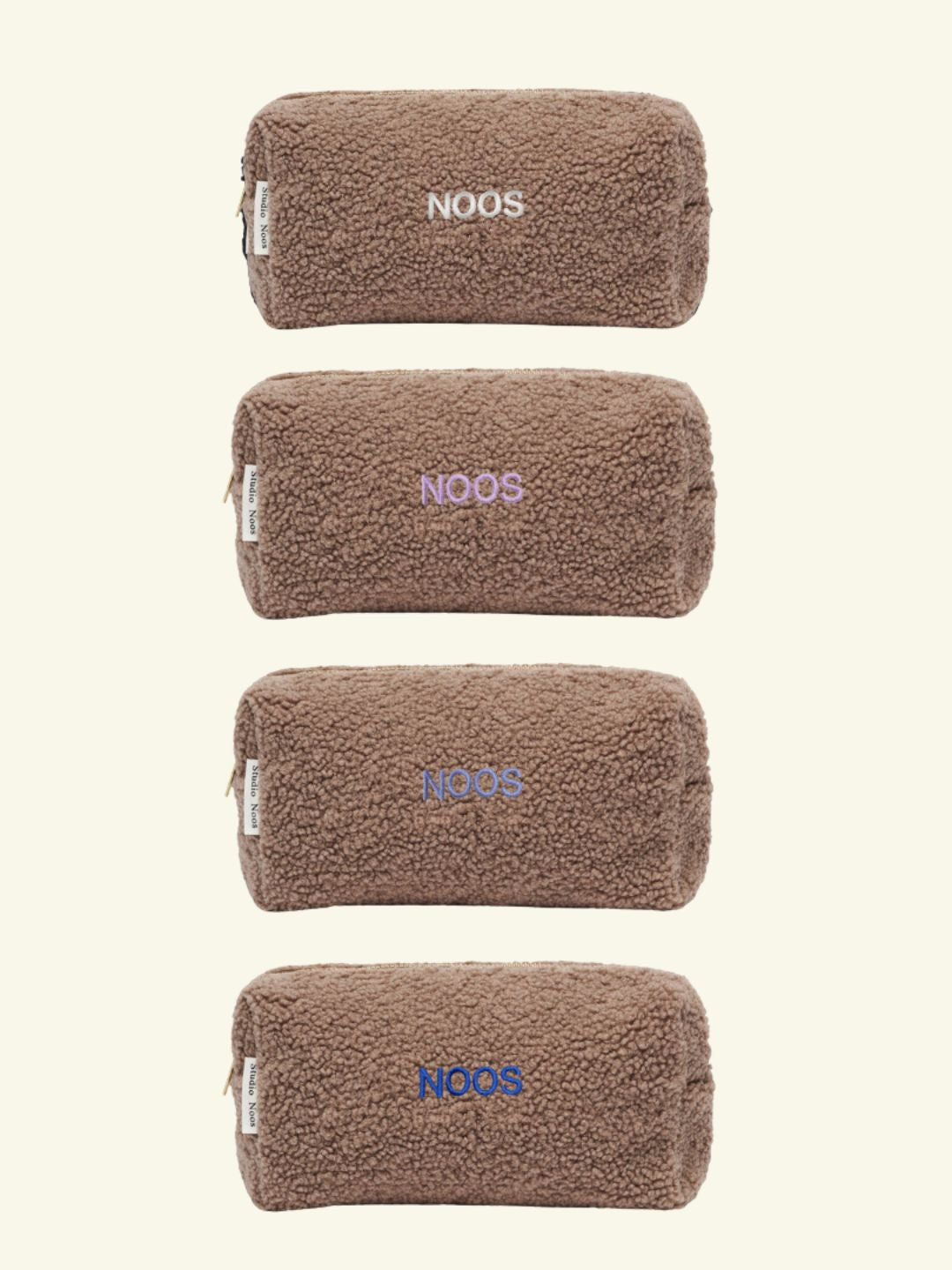 Studio Noos Personalized Pouch brown kosmeetikakott pruun personaliseeritud