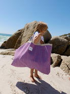 Studio Noos Poplin Striped Beach Bag, Studio Noos poplin rannakott, all-groups